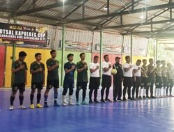 Polres Aceh Selatan gelar Turnamen Futsal sambut Hari Bhayangkara