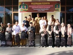 Sekda Aceh Selatan Lepas Kontingen Kafilah MQK