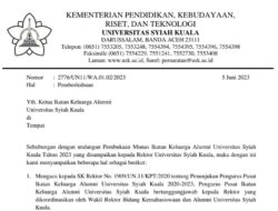 Setelah Terbit Maklumat Penolakan Munas, Kini Rektor Surati Ketua IKA