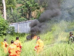 Personil Gabungan Satgas Bencana Alam Berhasil Tangani Karhutla di Lapangan Naga Tapaktuan