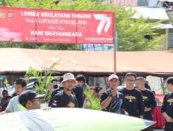 Semarakkan Hari Bhayangkara, Polres Aceh Selatan Gelar Lomba Layang-layang