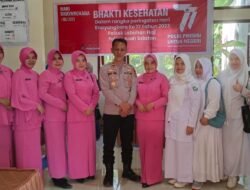Polsek Labuhan Haji Adakan Bakti Kesehatan