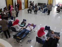 Sambut Hari Bhayangkara ke 77, Polres Aceh Selatan Gelar Donor Darah