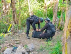 Warga Pango Raya Temukan Mortir Aktif