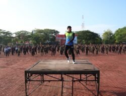 Olahraga Bersama TNI-Polri Meriahkan Hari Bhayangkara