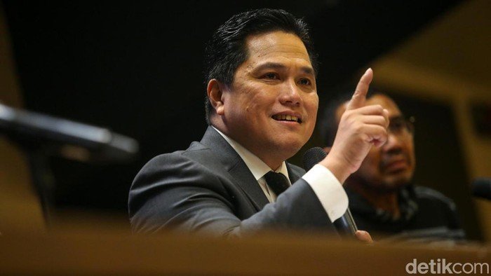 Ketum PSSI Erick Thohir belum tahu Piala Dunia U-17 menggunakan VAR atau tidak. (Foto: Agung Pambudhy)