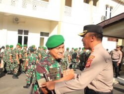 Puluhan Anggota TNI Datangi Mapolres Aceh Selatan