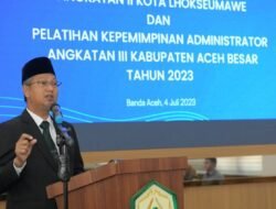 Asisten III Buka Pelatihan Kepemimpinan Administrator