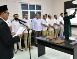 Irawan Pandu Negara Dilantik Sebagai Sekretaris BPMA