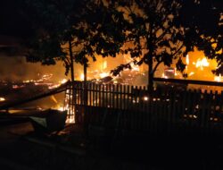 8 Unit Rumah Warga Terbakar di Desa Ulun Tanoh Gayo Lues