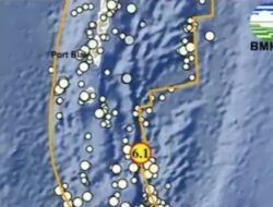 Gempa Bumi Magnitudo 6,1 Guncang Kota Sabang