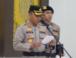 21 Personel Polres Aceh Selatan Naik Pangkat