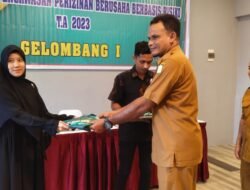 DPMPPT Aceh Timur Gelar Bimtek Pengawasan dan Perizinan Berbasis Risiko