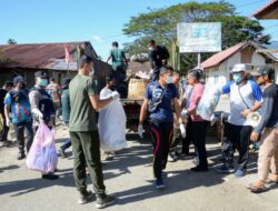 Pemkab Aceh Besar Kembali Lakukan Aksi Satu Jam Pungut Sampah di Pasar Sibreh
