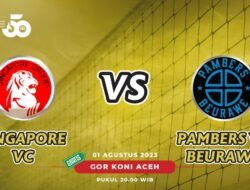 Turnamen Volly Bank Aceh Action Cup 2023, Pambers VC Hadapi Singapore VC di Final