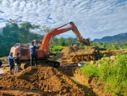 Polisi kembali Hentikan Aktivitas Tambang Ilegal di Geumpang Pidie 