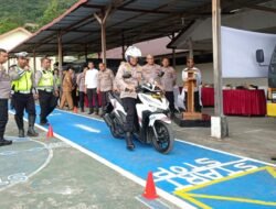 Polres Aceh Selatan Launching Lintasan Baru Uji Praktik SIM