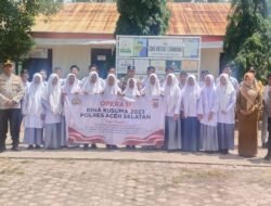 Polres Aceh Selatan sosialisasi Kamtibmas Ops Bina Kusuma