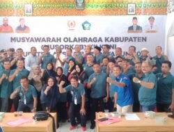 Secara Aklamasi, Zaitun Mhd Resmi Pimpin KONI Aceh Selatan