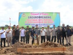 Bupati Aceh Selatan Pimpin Peletakan Batu Pertama PT ABEN