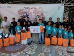 Milad ke-1, BSI Maslahat Kantor Perwakilan Aceh Bahagiakan Yatim Dhuafa