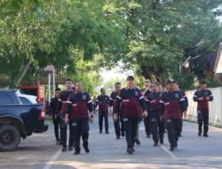 Kapolda Aceh Olahraga bersama Personel
