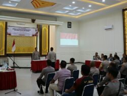Jelang Operasi Bina Kusuma, Polres Aceh Selatan Gelar Lat Pra Ops