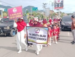 208 Siswa TK IT Cendekia Takengon Adakan Selebrasi Kemerdekaan Dengan Pawai