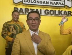 Respons Ridwan Kamil Usai Golkar Dukung Prabowo Subianto Capres