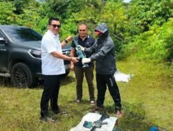 Usai Sosialisasi Illegal Mining, Dirreskrimsus Terima 2 Pucuk M-16 Sisa Konflik di Pidie