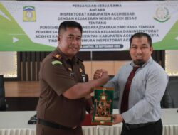 Inspektorat dan Kejari Aceh Besar Teken Kerja Sama Terkait Pengembalian Uang Negara