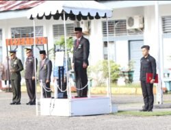 Pj Bupati Aceh Selatan Cut Syazalisma Inspektur Upacara Hari Kesakitan Pancasila