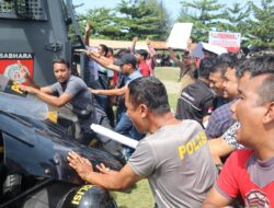 Jelang Pemilu serentak Polres Aceh Selatan Gelar Simulasi Sispamkota
