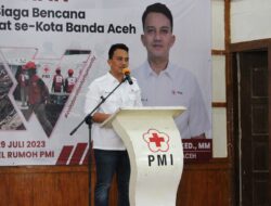 Ketua PMI Kota Banda Aceh Ahmad Haeqal Desak Israel dan Palestina Akhiri Peperangan