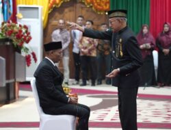 Dilantik Sebagai Ketua DPRA, ini Pesan Wali Nanggroe kepada Zulfadhli