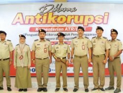 Kanwil BPN Aceh bersama Kantor Pertanahan Se Indonesia Deklarasi Anti Korupsi 