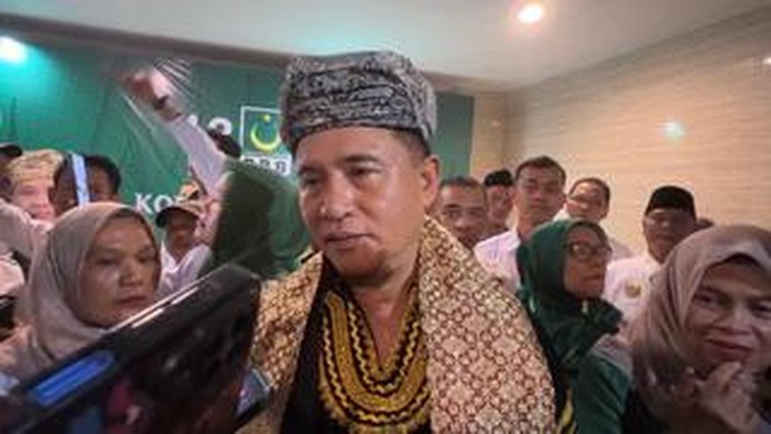 Ketua Umum PBB, Yusril Ihza Mahendra (Foto : Jeka Kampai/detikSumut).