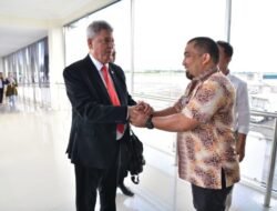 Pj Bupati Aceh Besar Sambut Kedatangan Dubes Palestina