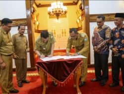 Pj Gubernur Aceh Tandatangani Pengelolaan Tahura Trumon