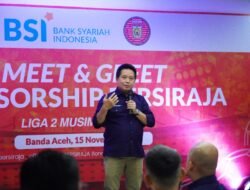 Dirut BSI Doakan Persiraja Juara Liga 2