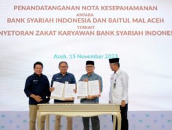 BSI Perkuat Ekosistem Ziswaf di Aceh, Sinergi dengan Baitul Mal Aceh