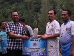 Pj Bupati Aceh Selatan Tutup Champion Liga Pamong IKAPTK Aceh 2023