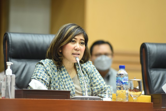 Ketua Komisi I DPR RI Meutya Hafid. Foto: Runi/nvl