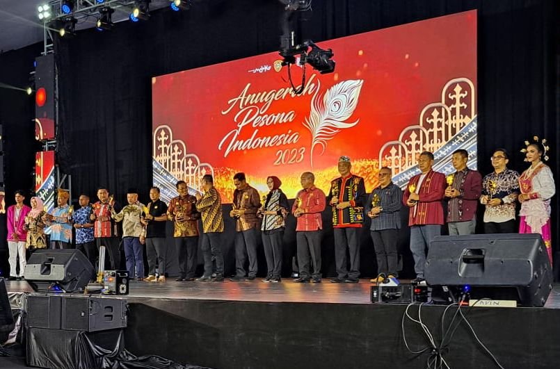 Malam puncak penganugerahan API Award 2023, yang diselenggarakan di Kota Ambon, Maluku, Rabu (1/11) malam.