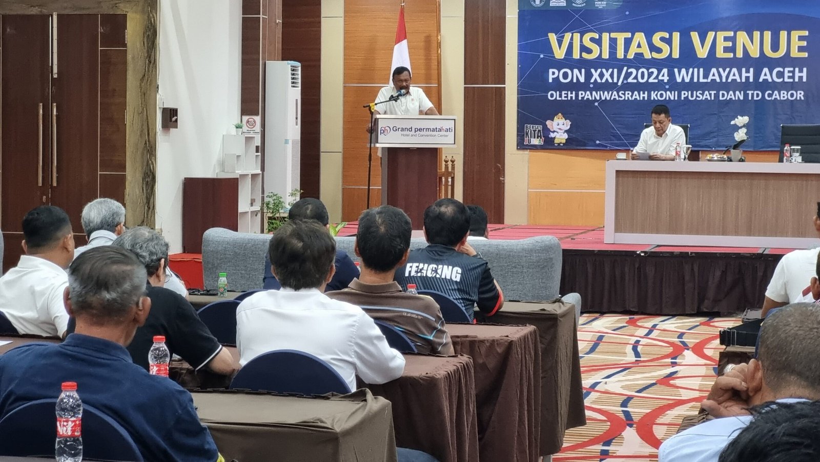 Kegiatan visitasi untuk finalisasi rencana pelaksanaan PON Wilayah Aceh