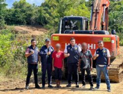 Subdit Tipidter Polda Aceh Amankan Pelaku Illegal Mining di Pidie