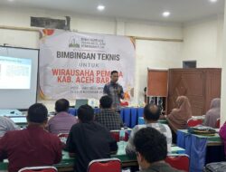 DiskopUKM Aceh Latih 27 Wirausaha Pemula
