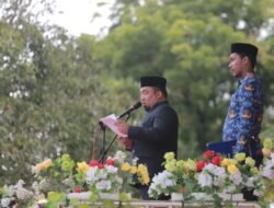 Pj Bupati Aceh Besar Irup HUT Korpri ke-52 dan PGRI ke-78