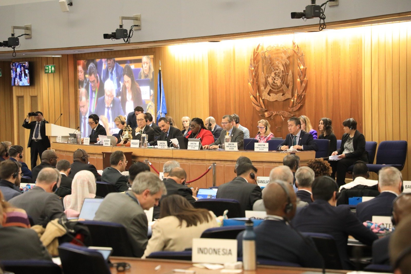 Sidang Majelis International Maritime Organization (IMO) di London, Inggris/Foto: Kemenhub