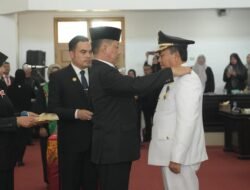 Said Mulyadi Dilantik sebagai Bupati Pijay Definitif